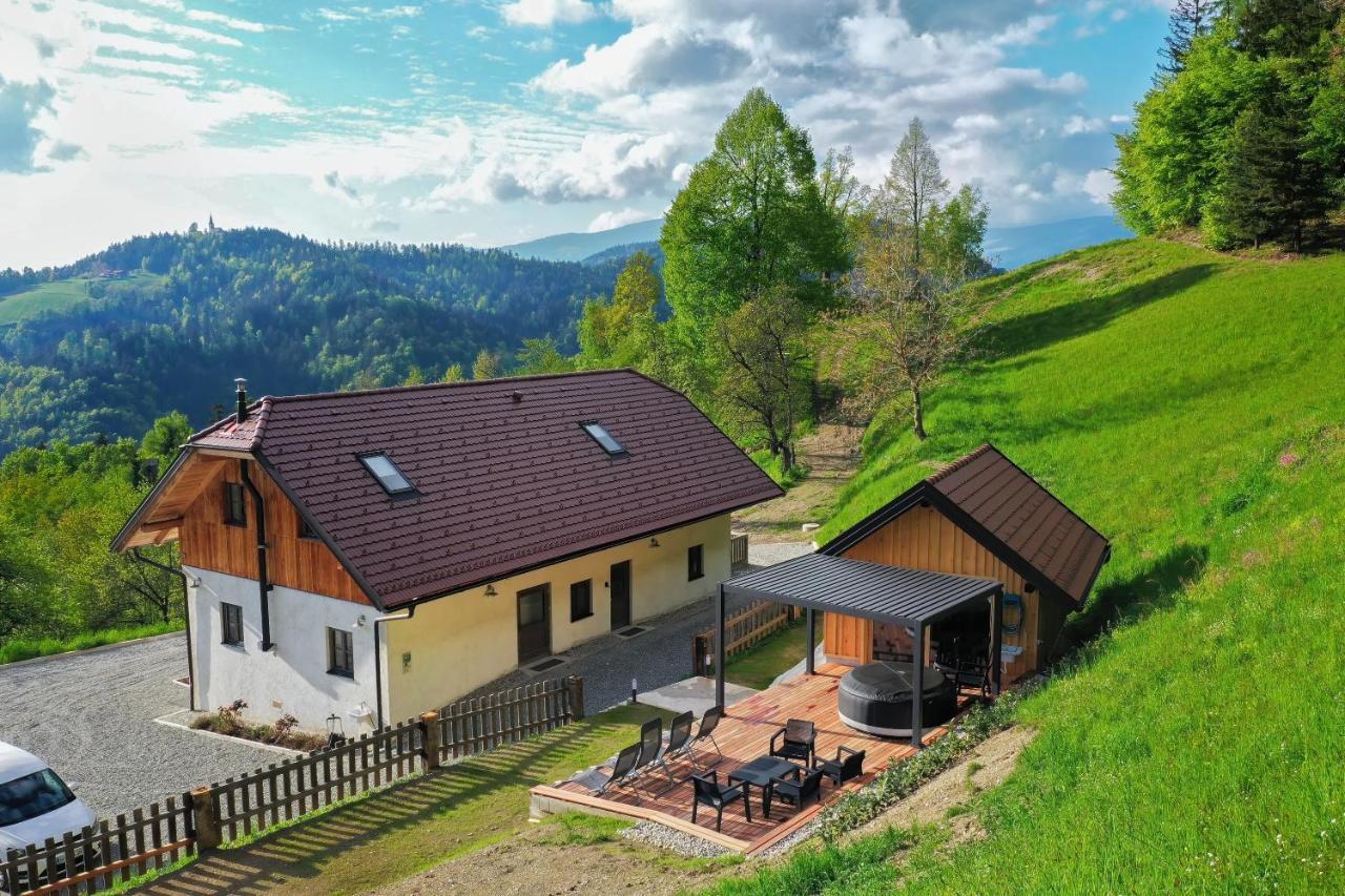 Villa Richterberg With Sauna & Hot Tub Словень Градець Екстер'єр фото